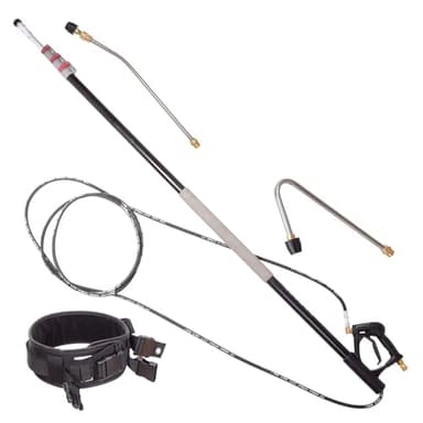 Lance télescopique pour nettoyeur haute pression Karcher 7,4m et lance de nettoyage de gouttière