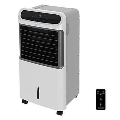 Cecotec Refroidisseur Évaporatif EnergySilence PureTech 6500. 80 W, Double fonction froid/chaud, Débit 600 m2/h, Capacité 12l, Minuterie jusqu'à 8h, Télécommande, 3 Vitesses