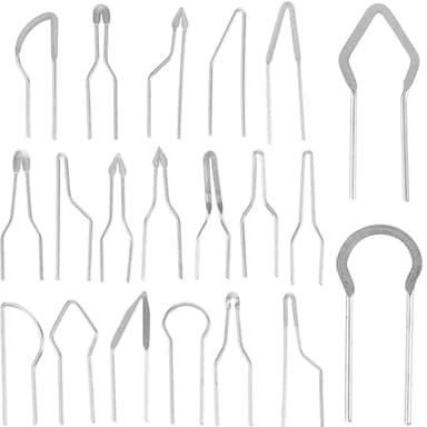 HOMSFOU Stylo Pyrograveur Bois Embouts Haute Résistance Pointe Fil Chauffante pour Pyrogravure Accessoires Durables pour Travaux de Gravure sur Bois et Objets Décoratifs Kit Polyvalent