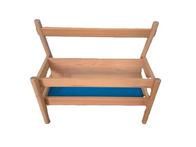Ikea Banc de livres Flisat en bois massif.