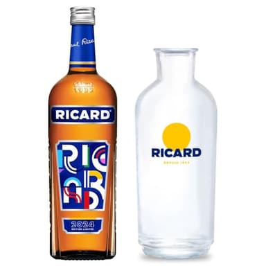 Pack RICARD Pastis de Marseille Edition limitée + Carafe Lehanneur – 40%, 1L
