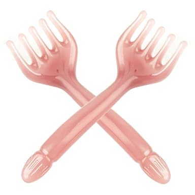 Laroal Lot de 2 masseurs de tête à Cinq Griffes, Peigne à Main en résine Gua Sha, Relaxant pour Le Cuir chevelu et Les Cheveux, pour apaiser Le Cou, Les lymphes et Les Points d'acupuncture