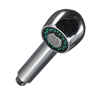 Robinet de cuisine professionnel extensible avec fonction de pulvérisation pour les ménages modernes et les installations gastronomiques (argenté, taille unique)
