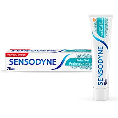 Sensodyne Dentifrice Soin Gel Fraîcheur Intense, Limitant la Sensibilité Dentaire, 75 ml