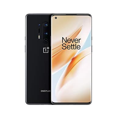 OnePlus 8 Pro Smartphone Onyx Black | Ecran 6,78” 3D Fluid AMOLED 120Hz | 8Go RAM + 128Go Stockage | Quad Caméra | Recharge sans Fil Ultra-Rapide | Dual Sim | 5G | 2 Ans Garantie Constructeur