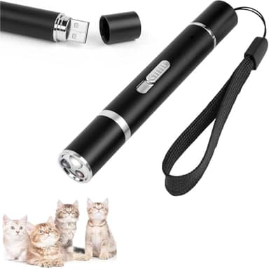 Artronic Jouet Intelligent Interactif pour Chats et Chiens, avec Lumière LED, Idéal pour Jeu, Formation et Activité Physique, USB Rechargeable