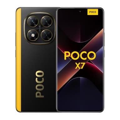 XIAOMI Smartphone POCO X7, 12+512GB, Noir, caméra Principale 50MP avec OIS, Batterie 5110mAh, IP68 (Chargeur Non Inclus)(Version Française + 2 Ans de Garantie)