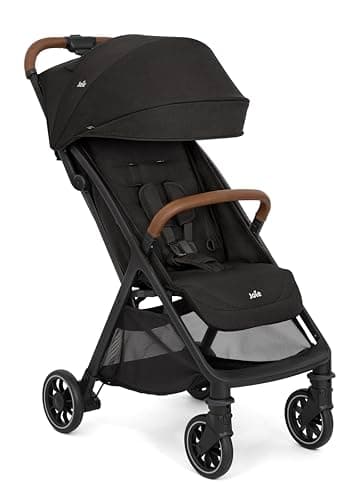 Joie - Pact™ Pro - Poussette Légère Et Compacte - Pliage Facile À Une Main - Compatible Sièges Auto - Harnais 5 Points - Suspension Tout-Terrain - Coloris Shale - Dès la Naissance