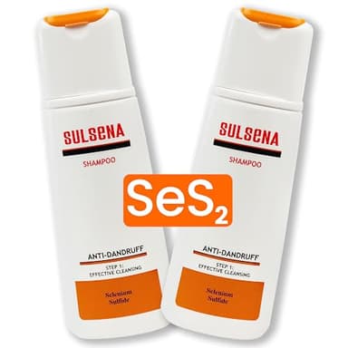 Sulsena Anti Pelliculaire Sans Sulfate Soin Cuir Chevelu Shampooing Efficace pour Cheveux Propres et Sains Réduit Les Démangeaisons et Régule Le Sébum Formule Douce Équilibrée