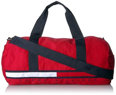 Tommy Hilfiger Sac de Sport Tino pour Homme, Rouge Pomme, Taille Unique