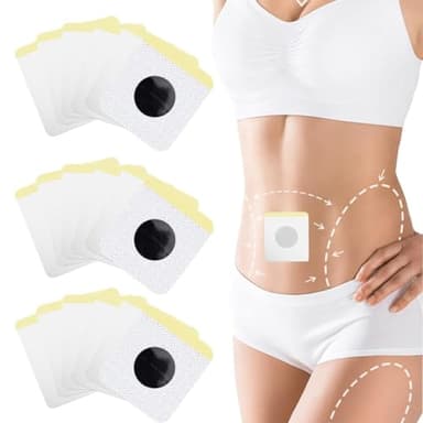 PYEUIFT 50 Pièces Patchs Minceur, Brûleur de Graisse Naturel, Perte de Poids Rapide, Réduction de la Graisse Abdominale et de la Taille, Anti-Cellulite, Minceur Patch per Détox Doux et Efficace