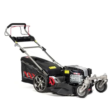 NAX POWER PRODUCTS Briggs & Stratton 5000S Moteur 875Exi Série 190 cm3 ReadyStart Largeur de coupe 56 cm Panier 75L Roues pivotantes avant Tondeuse à gazon à traction à essence
