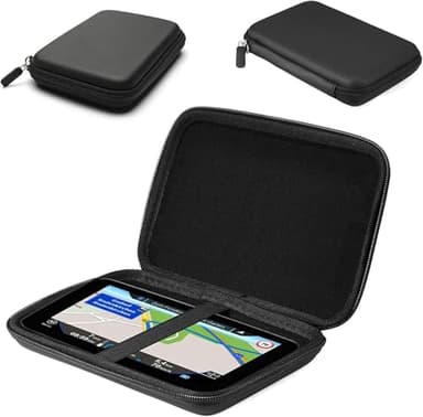 Étui de protection pour GPS Tomtom GO Expert Plus 7" | Étui de protection GPS résistant aux chocs, robuste et rigide pour appareils de navigation | XL