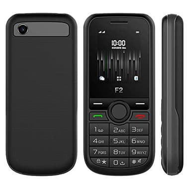 Jeija Pack Prépayé SFR avec Téléphone Portable Clavier Touches Sélection F2 + Carte SIM - Écran Couleur 1,8 Pouces - Noir