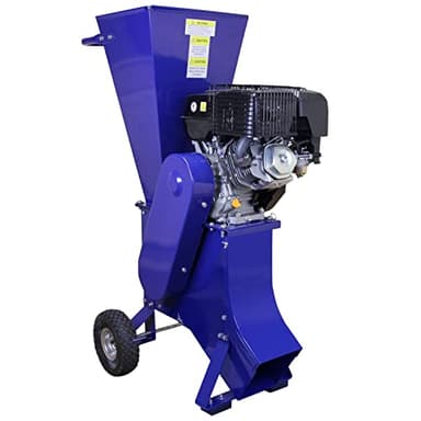T-Mech Broyeur à Bois à Essence 15 CV 420 CC | Broyeur de Jardin 4 Temps | Branches de buisson de Bois | Kit d'assemblage et d'outils gratuits | Équipement de Protection Gratuit
