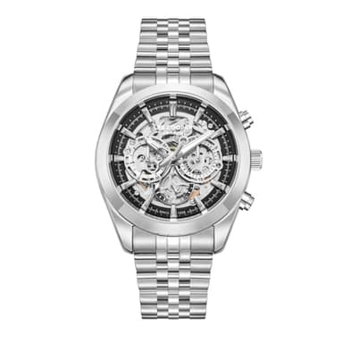 Lee Cooper Homme Analogique Automatique Montre avec Bracelet en Métal LC08176.350