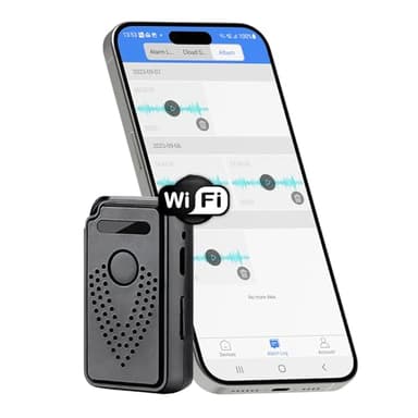 Enregistreur Vocal numérique Professionnel WiFi | FlyRec SMT | 8 Go de Mémoire | Contrôle illimité de la Distance pour, Leçons et Mémos Vocaux - Enregistreur Audio avec Application Intelligente