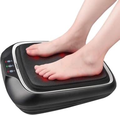 RENPHO Machine De Masseur Pieds Avec Chaleur, Shiatsu électrique Avec Masseur Pied, De Jambes Et De Dos Pour Pétrissage à Chaud