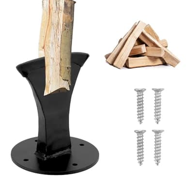 Dhqkqg Fendeur de Bois de Chauffage,Fendeur Rapide de Bûches,Fendeuse Bois Manuelle,Heavy Duty Fendeuse à Bois,Coin de Fendeur de Bois,Fendeur de Bois de Chauffage en Acier,pour Petit Poêle à Bois