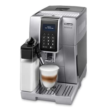De'Longhi Dinamica ECAM350.75.S, Machine a Café Grain, Machine Expresso et Cappuccino, 1.8L, Argent