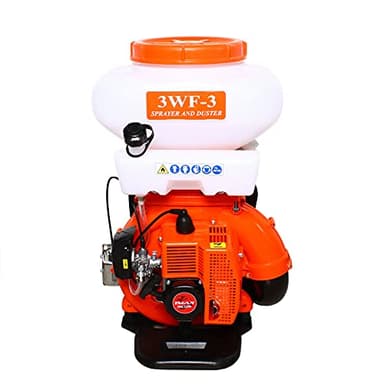 SHZICMY Pulvérisateur de mauvaises herbes 14 l - Pour arbre, dos, jardin - 7500 tr/min, Orange, (AWIOSU-1122)