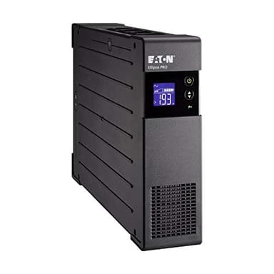 Eaton Onduleur Ellipse Pro 1200 FR - Line Interactive UPS - Puissance 1200VA (8 Prises FR) - Régulation Tension (AVR) - UPS avec Afficheur et Interface USB (Cable USB Inclus) - Noir (ELP1200FR)