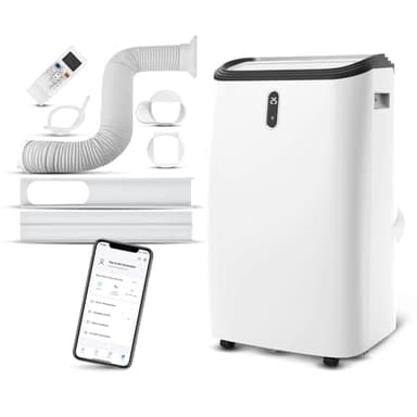 Climatiseur mobile réversible chaud/froid 16000BTU 4.7KW avec fonction Wifi et télécommande - Cool Clima