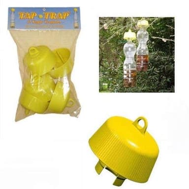 Tap-trap® – Leurre véritablement écologique Mouche Plastique Jaune
