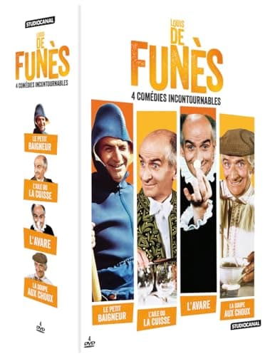 COFFRET 2021 : LOUIS DE FUNES - 4 DVD