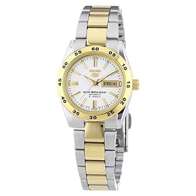 Seiko Montre Femme Analogique Automatique avec Bracelet en Acier Inoxydable – SYMG42K1