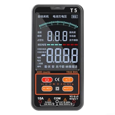 Multimètre automatique intelligent pour un diagnostic électrique complet dans les applications domestiques et automobiles