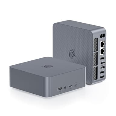 Beelink Mini PC EQR6, AMD Ryzen 9 6900HX, 8C/16T, jusqu'à 4,9Ghz, Mini Ordinateur 32G DDR5 RAM 1TB PCIe4.0 SSD, 4K Dual Display, Dual HDMI/Dual Gigabit Ethernet/WiFi6/BT5.2