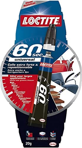 LOCTITE Colles Multi-Usages 60 SECONDES UNIVERSAL Tube 20g Blister