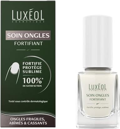 Luxéol - Soin Ongles Fortifiant - Soin pour les ongles en vernis - Fortifie, protège et améliore l'état des ongles - 11 ml