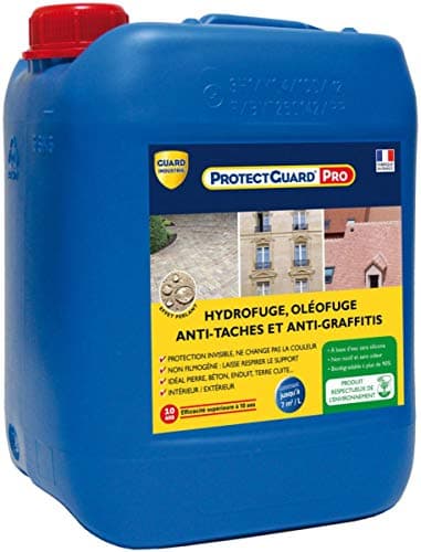 Hydrofuge anti taches anti graffiti PROTECTGUARD PRO GUARD INDUSTRIE 5L