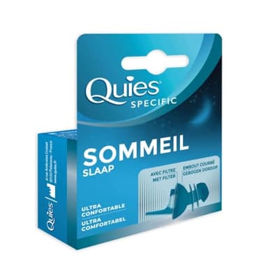 Quies Specific Sleep protections auditives