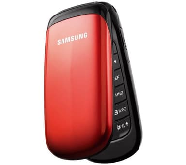 Samsung E1150 Téléphone portable Grande autonomie Rouge rubis