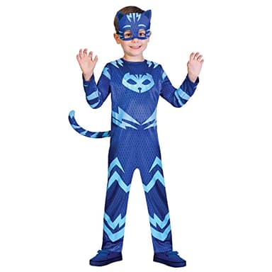 (9902951) Child Boys Catboy Costume (5-6yr), Bleu