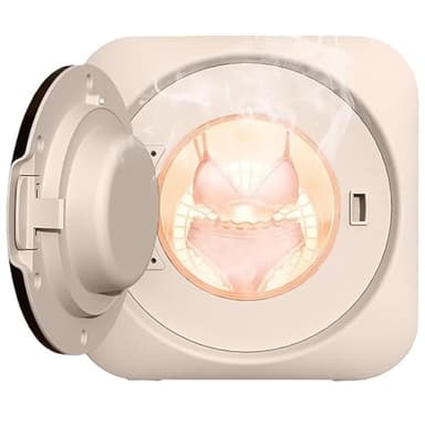 Qiang 170W/3,5L Mini Machine à Laver avec Sèche-Linge, Tout-en-Un, Entièrement Automatique,pour sous-Vêtements Personnels,Convient pour Appartement,Maison,Dortoir,Bureau,Wallhanging