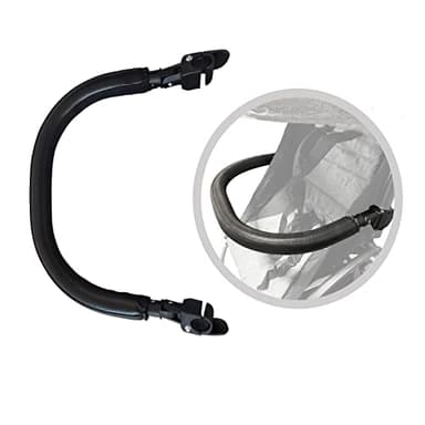 Pare-chocs pour poussette de bébé, Accessoires pour Baby YoYo ,cuir PU noir.