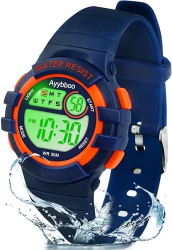 Montre enfant montre pour enfants montre-bracelet numérique pour garçon