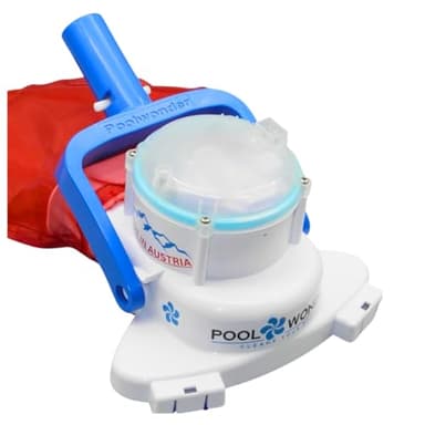 Poolwonder Cleverix Aspirateur de piscine sans fil – Fabriqué en Autriche – Super maniable – Kit sans tige