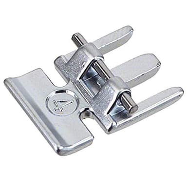 ckpsms Marque -1 pièces # 98-694884-00 Pied à glissière à Pression Compatible avec/Remplacement pour Les Machines à Coudre ménagères de Marque PFAFF (Pied à glissière à Pression)