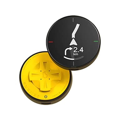 BEELINE Velo 2 Ordinateur GPS Vélo - Carte de Navigation Monde sans Fil I Protection Intempérie I Autonomie +11H I Chargement USB I Navigation Satellite Cyclisme Sangle de Fixation I Compatible Gant