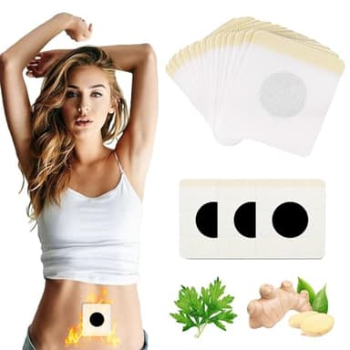 Lot de 60 Patchs Minceur, Patchs Amincissants pour Perdre du Poids, Brleur de Graisses Abdominales, Perte de Poids Rapide et Efficace, Slim Patch pour Femme et Homme, Patch Amincissant Ventre