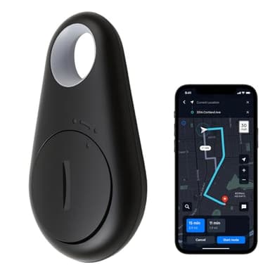 Tracker Bluetooth Android et Apple, traceur GPS Mini Smart Tag Bluetooth Valises, Clés, Voiture, Moto, Tracker Collier Chat et Chien, Finder Porte-clés, Localisateur Valise, Géolocalisateur
