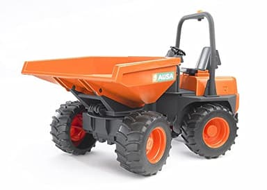 bruder 02449 - AUSA Minidumper, Véhicule de chantier, Chantier, Camion benne, Jouets
