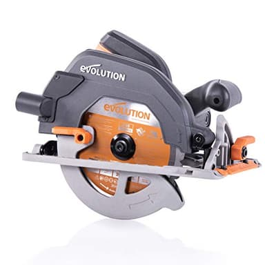 Evolution Power Tools - Scie Circulaire Multi-Matériaux Compatible avec un Guide R185CCSX (Pack Combiné avec Guide 1020 mm Fourni), 185 mm, 230 V 027-0003