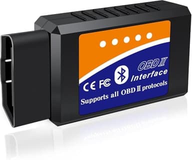 ELM327 OBD 2 Bluetooth - Diagnostic OBDII Auto Universel 2025 | Lisez & Effacez Les Codes Erreurs en 4 Min | Compatible Tous Véhicules, Android & iOS | Valise OBDII