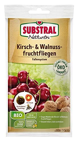 NATUREN Engrais Fruit Piège à Mouches pour Cerisier – 1 Set